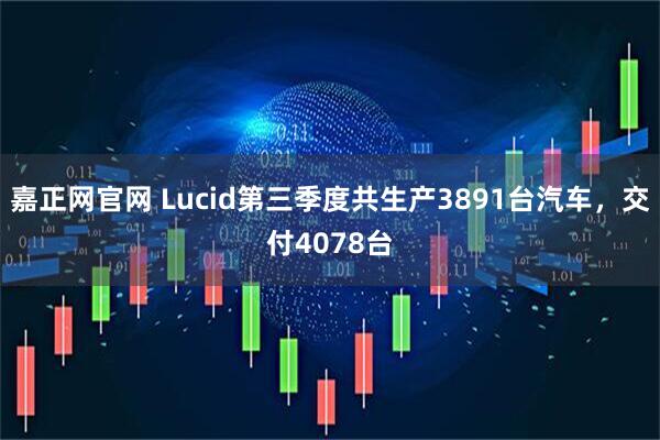嘉正网官网 Lucid第三季度共生产3891台汽车，交付4078台