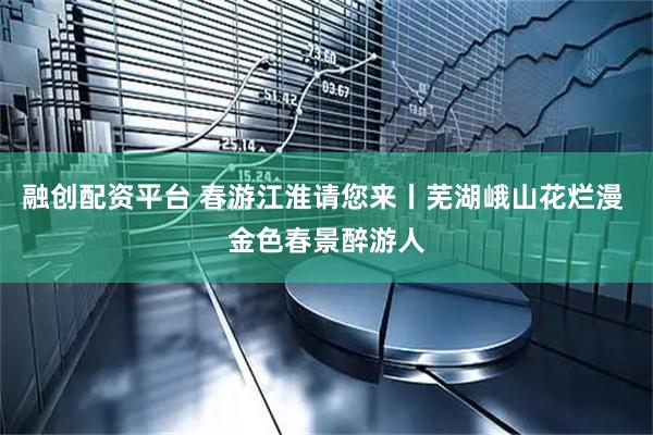 融创配资平台 春游江淮请您来丨芜湖峨山花烂漫 金色春景醉游人