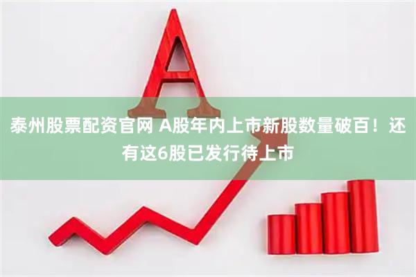 泰州股票配资官网 A股年内上市新股数量破百！还有这6股已发行待上市